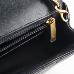 Chanel Chevron Mini Retangular Black