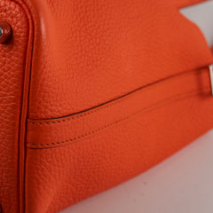 Hermes Picotin 18 Clemence Orange U Stamp