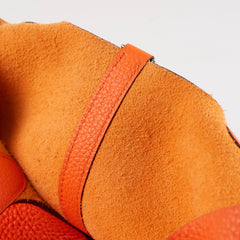 Hermes Picotin 18 Clemence Orange U Stamp