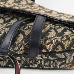 Christian Dior Vintage Saddle Bag Navy