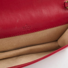 Gucci Marmont Wallet on Chain Red