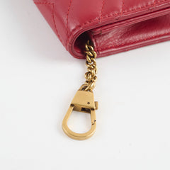Gucci Marmont Wallet on Chain Red