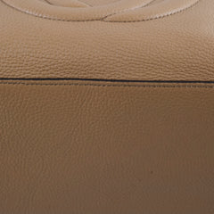 Gucci Soho Hobo Shoulder Bag Beige