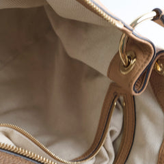 Gucci Soho Hobo Shoulder Bag Beige