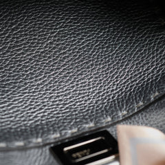 Fendi Mini Peekaboo Silver with Monogram Defender&Twilly