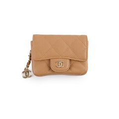 Chanel 23P Classic Clutch With Chain Belt Waist Bag Dark Beige - Microchipped (2023)