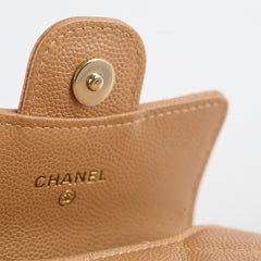 Chanel 23P Classic Clutch With Chain Belt Waist Bag Dark Beige - Microchipped (2023)