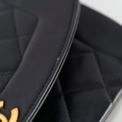 Chanel Small Vintage Diana Lambskin Black (4 Series)