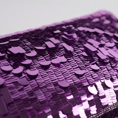 Fendi FF Baguette Purple Sequin Medium