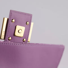 Fendi FF Baguette Purple Sequin Medium