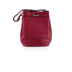 Hermes So Kelly  26 Rubis Togo N Square Stamp