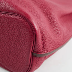 Hermes So Kelly  26 Rubis Togo N Square Stamp