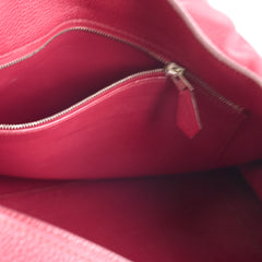 Hermes So Kelly  26 Rubis Togo N Square Stamp