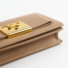 Prada Card Holder Beige
