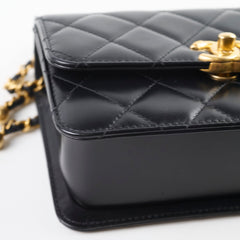Chanel Perfect Fit flap bag black - Microchipped 2023