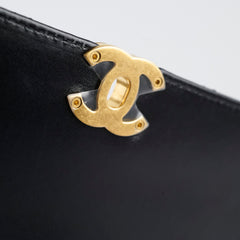 Chanel Perfect Fit flap bag black - Microchipped 2023