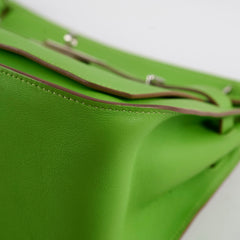 Hermes Jypsiere 28 Granny Green P in Square Stamp
