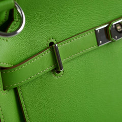 Hermes Jypsiere 28 Granny Green P in Square Stamp