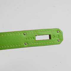 Hermes Jypsiere 28 Granny Green P in Square Stamp