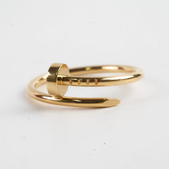 Cartier Juste un Clou Small Model Ring Yellow Gold Size 57 2022