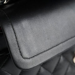 Chanel Small Double Classic Flap Black Lambskin 2021