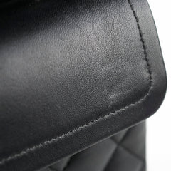 Chanel Small Double Classic Flap Black Lambskin 2021