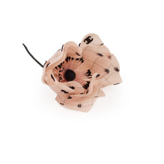 Chanel CC Flower Brooch Dusty Pink