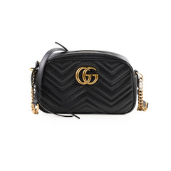 Gucci Marmont Camera Bag Black