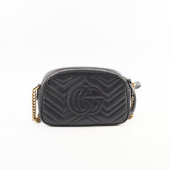 Gucci Marmont Camera Bag Black