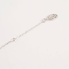 Carier Large Model D'amour Necklace White Gold 2022