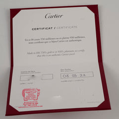 Carier Large Model D'amour Necklace White Gold 2022