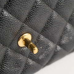 Chanel Jumbo Classic Single Flap Black Caviar Bag