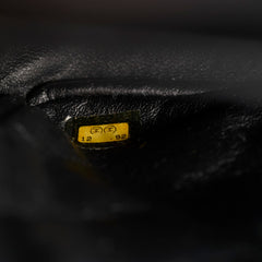 Chanel Jumbo Classic Single Flap Black Caviar Bag