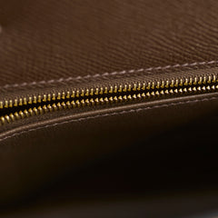 Hermes Kelly 25 Epsom B Stamp 2023 Noir/Ecorce/Etoupe