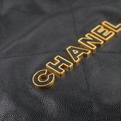 Deal of The Week - Chanel Caviar Medium 22 Black Microchipped 2024