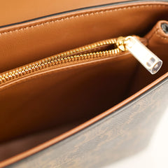 Celine Teen Triomphe Canvas Nino Bag Tan