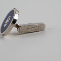 Cartier Double Sterling Silver C De Cufflinks