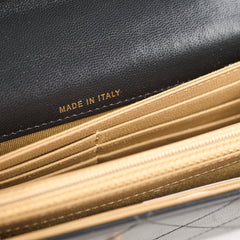 Chanel Pearl Wallet On Chain Black