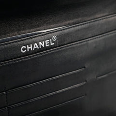 Chanel Chocolate Bar Wallet on Chain WOC Black Lambskin