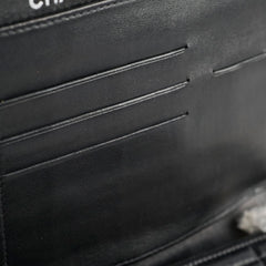 Chanel Chocolate Bar Wallet on Chain WOC Black Lambskin