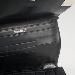Chanel Chocolate Bar Wallet on Chain WOC Black Lambskin