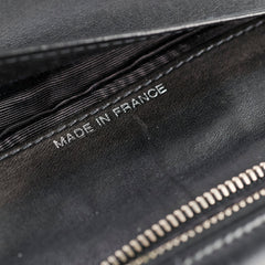 Chanel Chocolate Bar Wallet on Chain WOC Black Lambskin