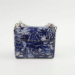 Louis Vuitton Twist Mini Chain Alligator Blue