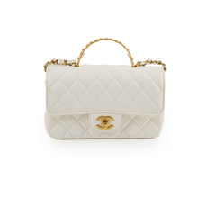 Chanel Mini Rectangle Top Handle Lambskin (microchip)