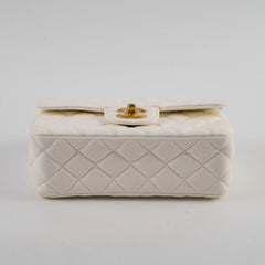 Chanel Mini Rectangle Top Handle Lambskin (microchip)