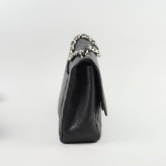 Chanel Jumbo Single Flap Caviar Black (12 Series)