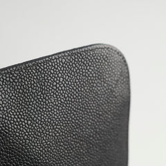Chanel Jumbo Single Flap Caviar Black (12 Series)