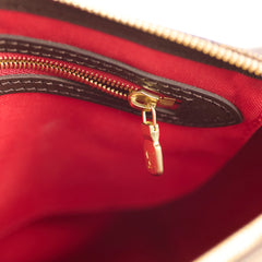 Louis Vuitton Speedy 25 Bandoulière Damier Ebene( with hot stamp)