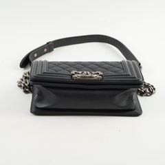 Chanel Caviar Small Boy Black Series 30