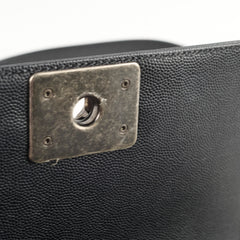 Chanel Caviar Small Boy Black Series 30